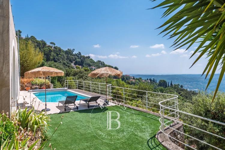 Grasse - Villa familiale avec vue mer panoramique et appartement indépendant