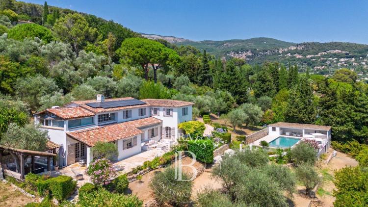 Grasse - Saint François - Bastide vue panoramique - 4 chambres