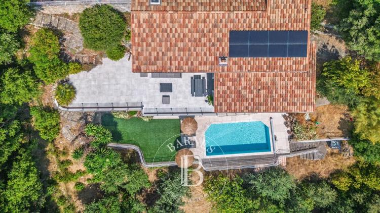 Grasse - Villa familiale avec vue mer panoramique et appartement indépendant