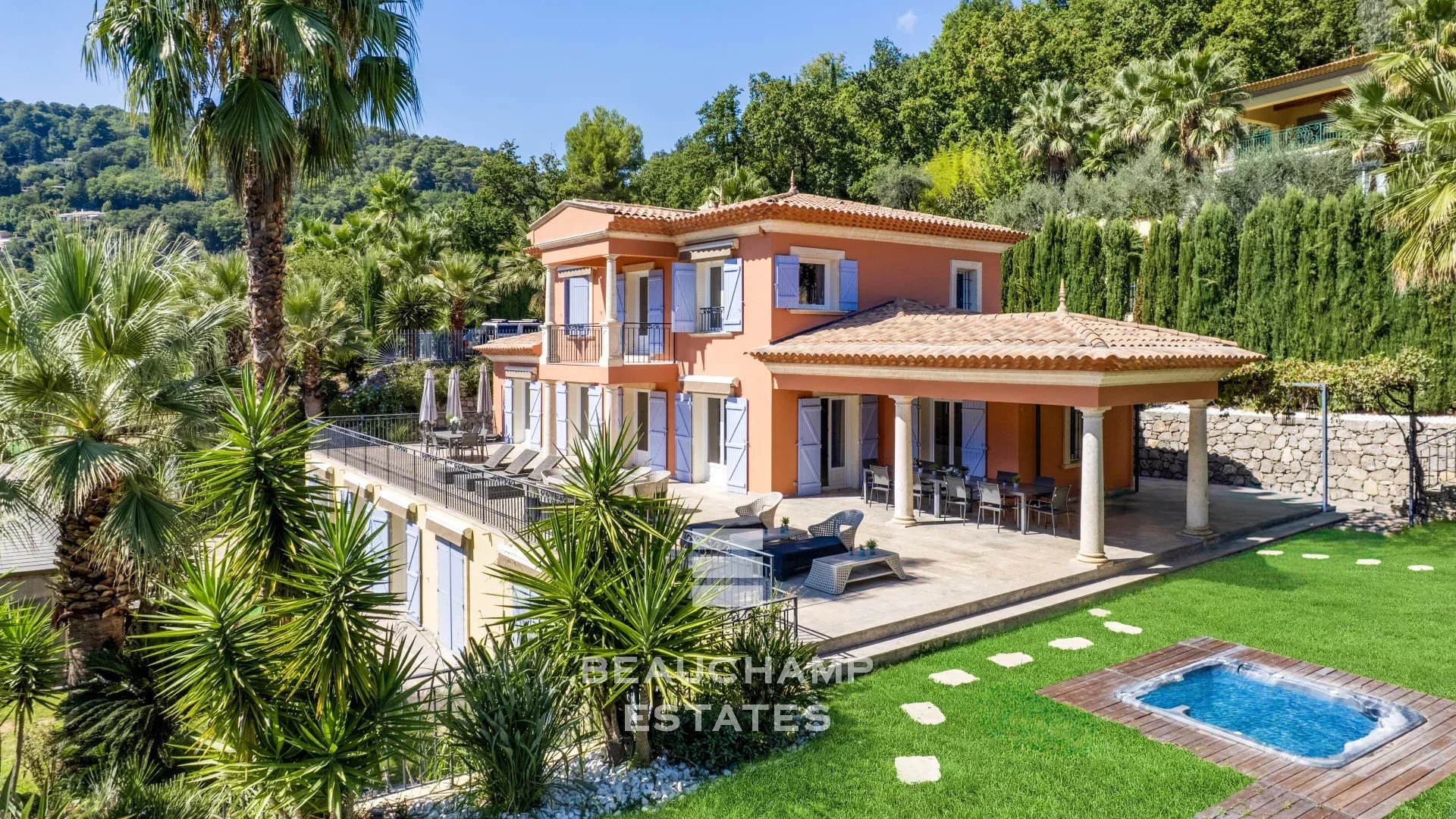 Villa provençale 7 chambres avec esprit resort – Grasse