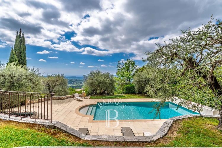 Magagnosc – Propriété d’exception avec vue mer panoramique